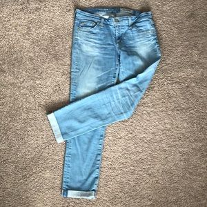 AG denim stilt roll up